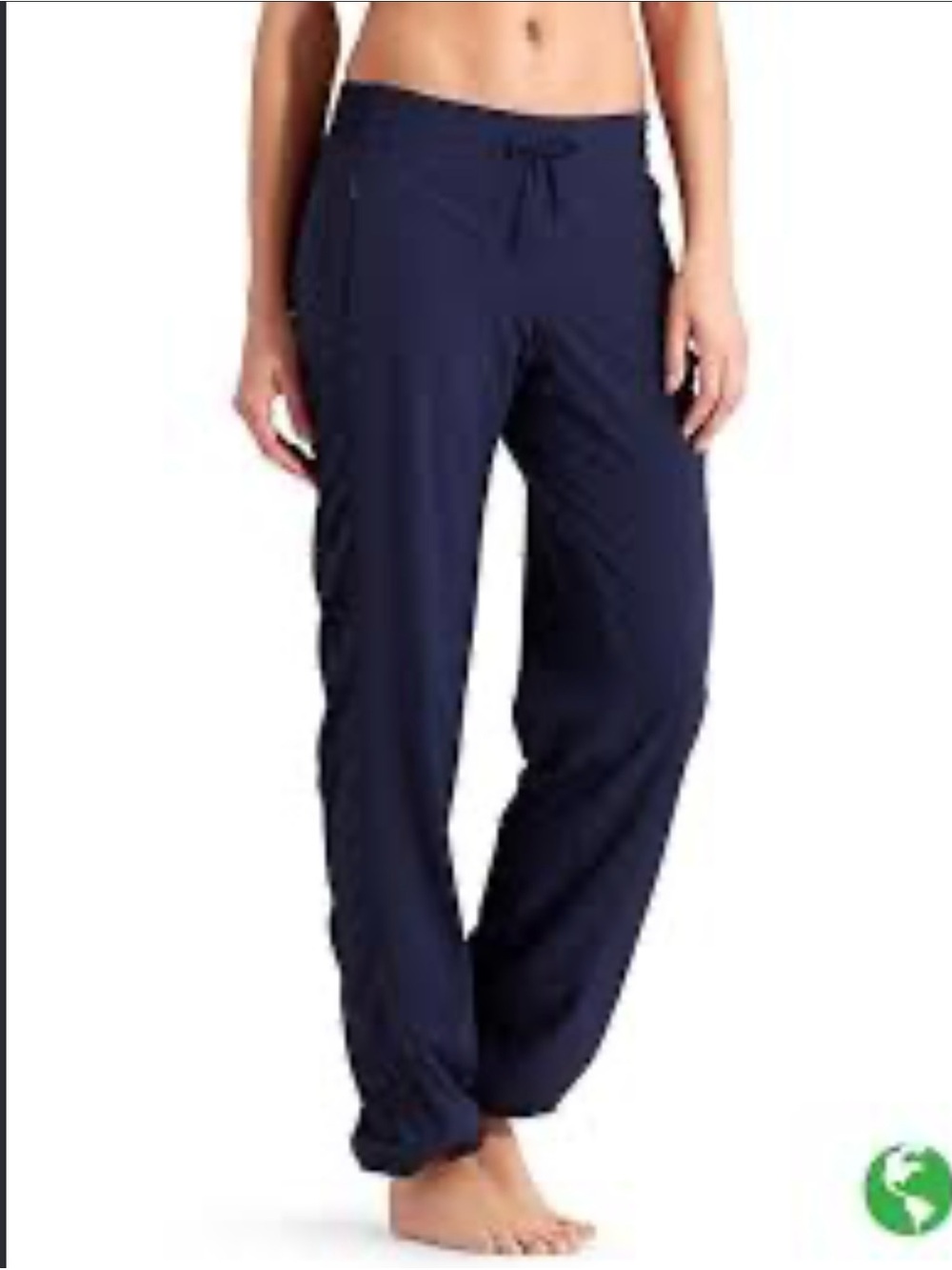 EUC Athleta Navy joggers size 6 inseams 30”
